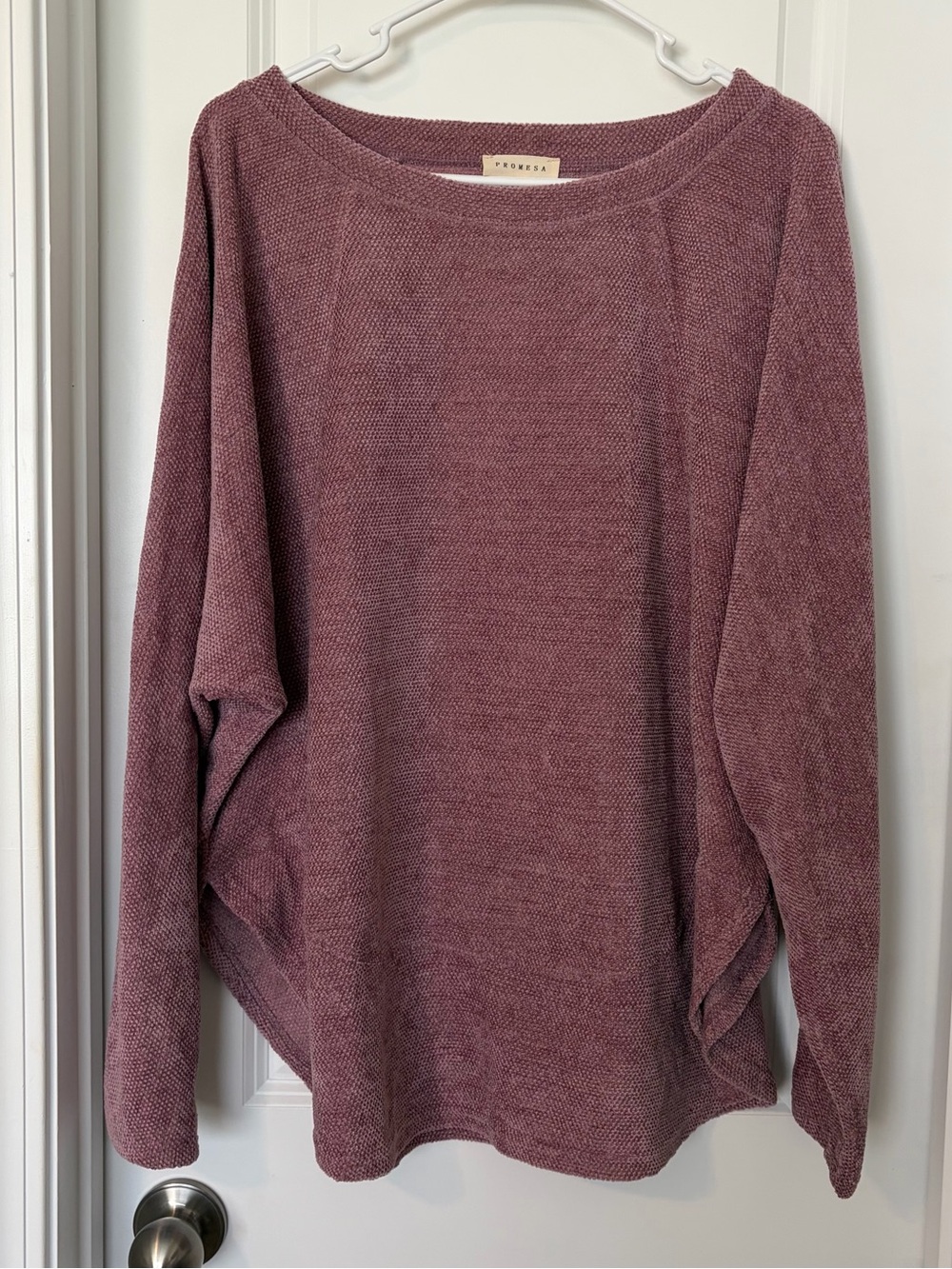 Promesa Dusty Mauve Knit Top
Size L